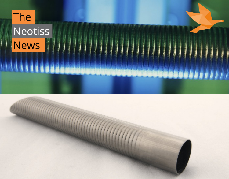 Neotiss is confirming its position of technology leader with a new significant order for its NEOTISS™ Helix titanium condenser tubes