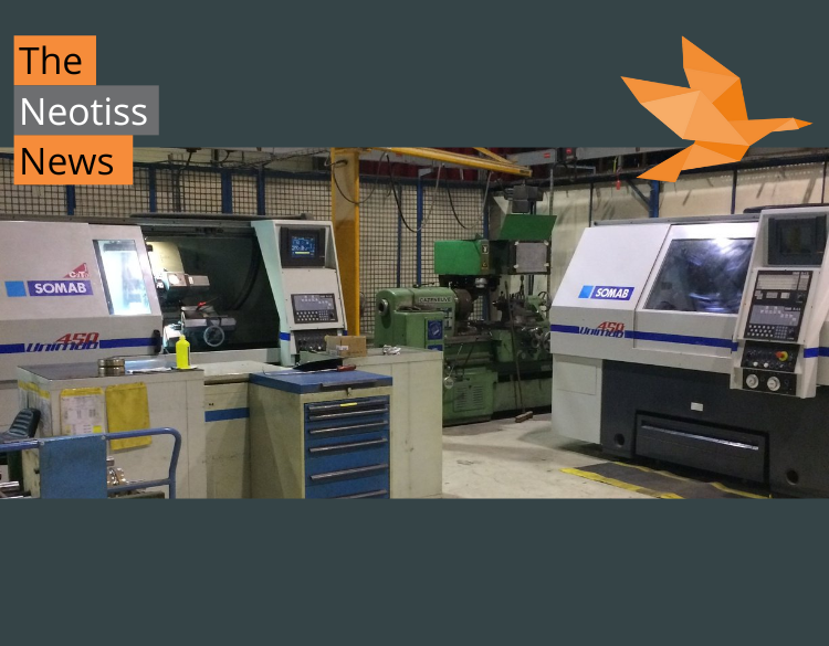 Installation of one new CNC lathe within in our Venarey Les Laumes plant.