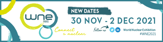 Come to see us at the World Nuclear Exhibition 2021 (WNE)